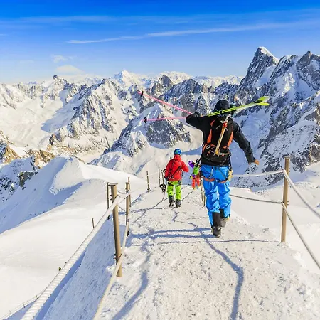 Grand Roc B207 From Slopes 260m, View, Parking & Wifi - Happy * Chamonix